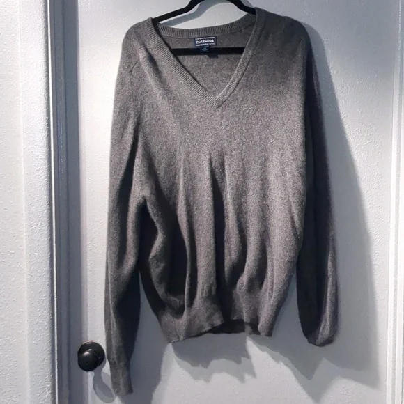 L Paul Fredrick 100% Cashmere Fine 2 Ply 44 - Picture 2 of 8